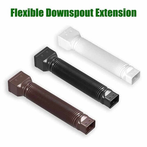 别墅外墙塑料屋檐排水管伸缩式雨水沟排水管 Downspout Extender