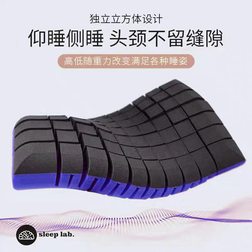 慢回弹记忆棉护颈椎枕提升睡眠深度给头颈做个SPA