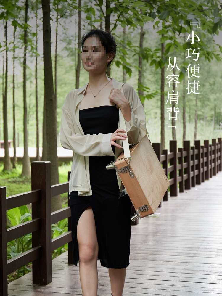 便携式写生铝合金画箱式多功能三脚男女轻便油画箱手提支架绘其他