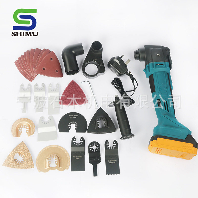 电动工具 切割机 家用打磨机 20V快装多功能锯豪华配件快充套装