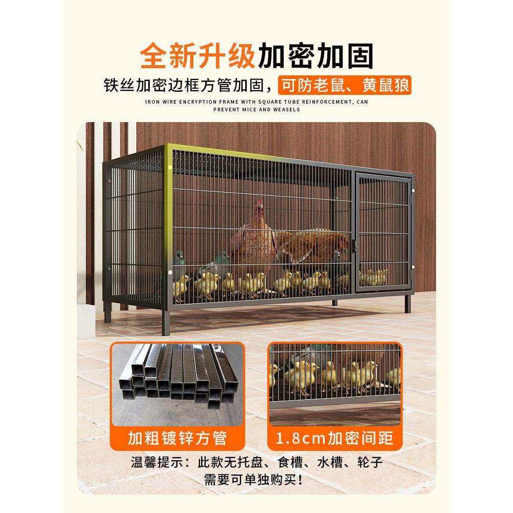 不锈钢猫鸡笼鸡笼子兔笼铁丝网室外鸭鹅自动大号家用鸽笼滚蛋养殖