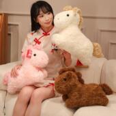 2026马年吉祥物公仔生肖马毛绒玩具布偶新年玩偶礼品可印公司