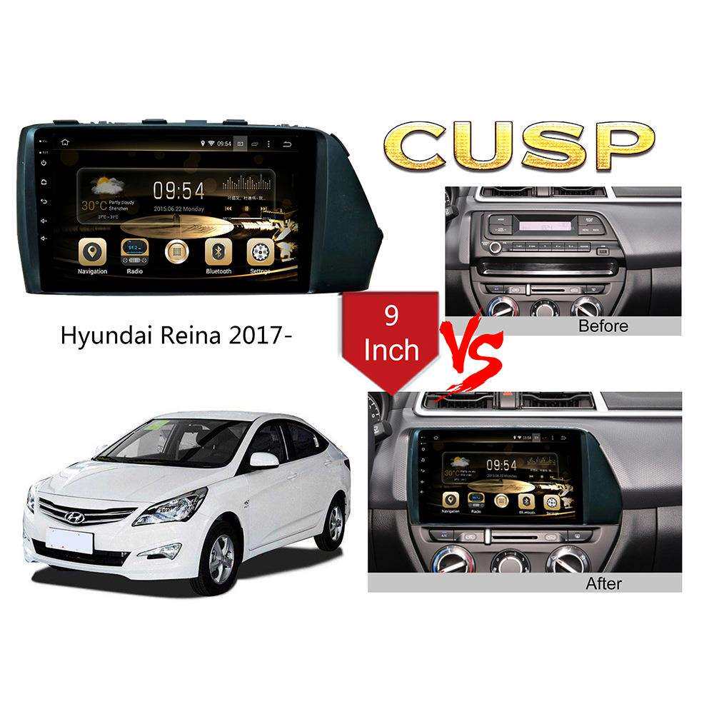 适用瑞纳2017- 超清触摸大屏导航仪安卓车载多功能一体机carplay