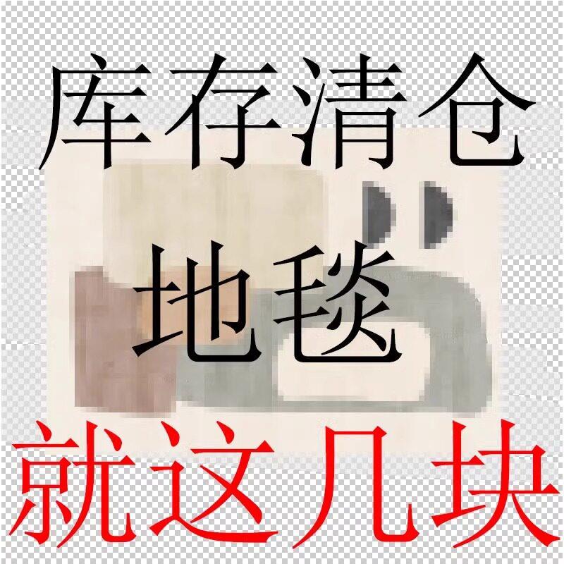 地毯客厅清仓特价茶几毯现代轻奢床边毯子大面积卧室家用整铺地垫