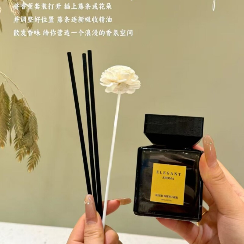 藤条无火香薰摆件持久留香
