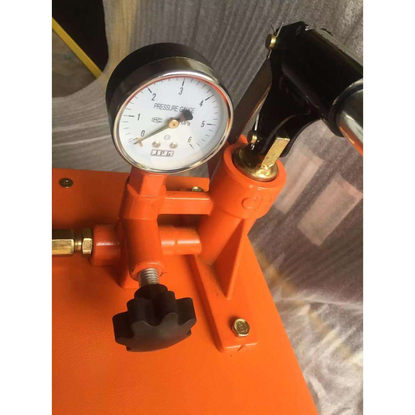 60kg手动试压泵 压力泵 打压机 PPR水管试压泵 管道打压器