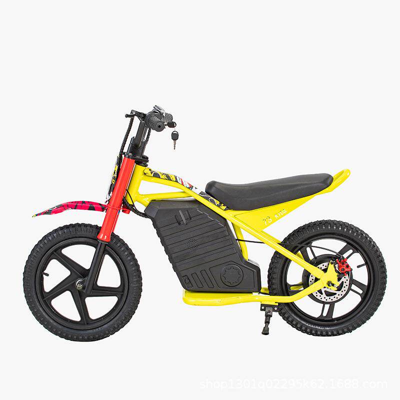 赛车版小型儿童代步车电动滑板车自行车两轮学步车