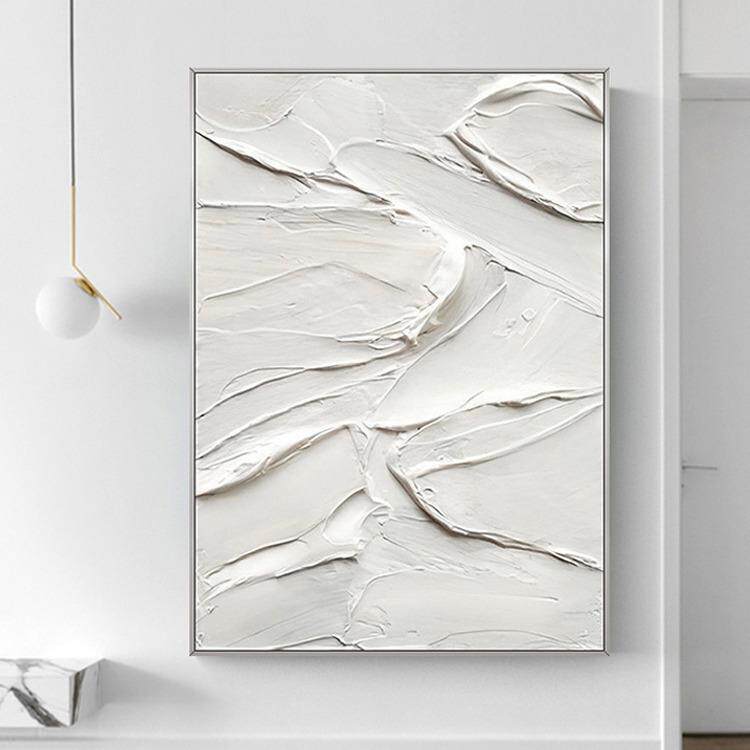 手绘油画入户玄关客厅装饰画走廊过道墙壁画竖版现代简约北欧挂画