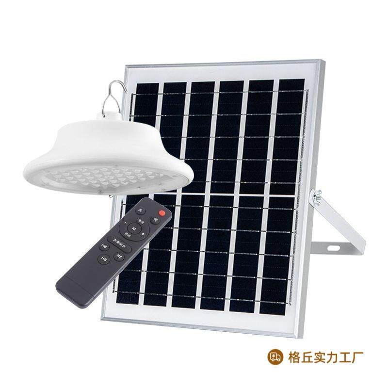太阳能灯户外吊灯庭院灯家用阳台室内照明灯室外挂灯路灯遥控