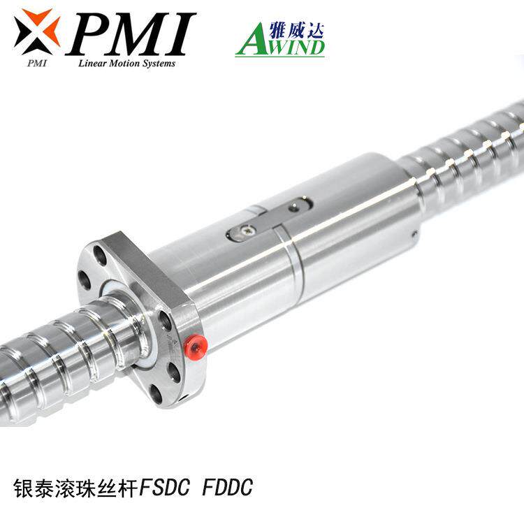 研磨级滚珠丝杆银泰PMI喷码机精密级螺母FDDC丝杠高高精度
