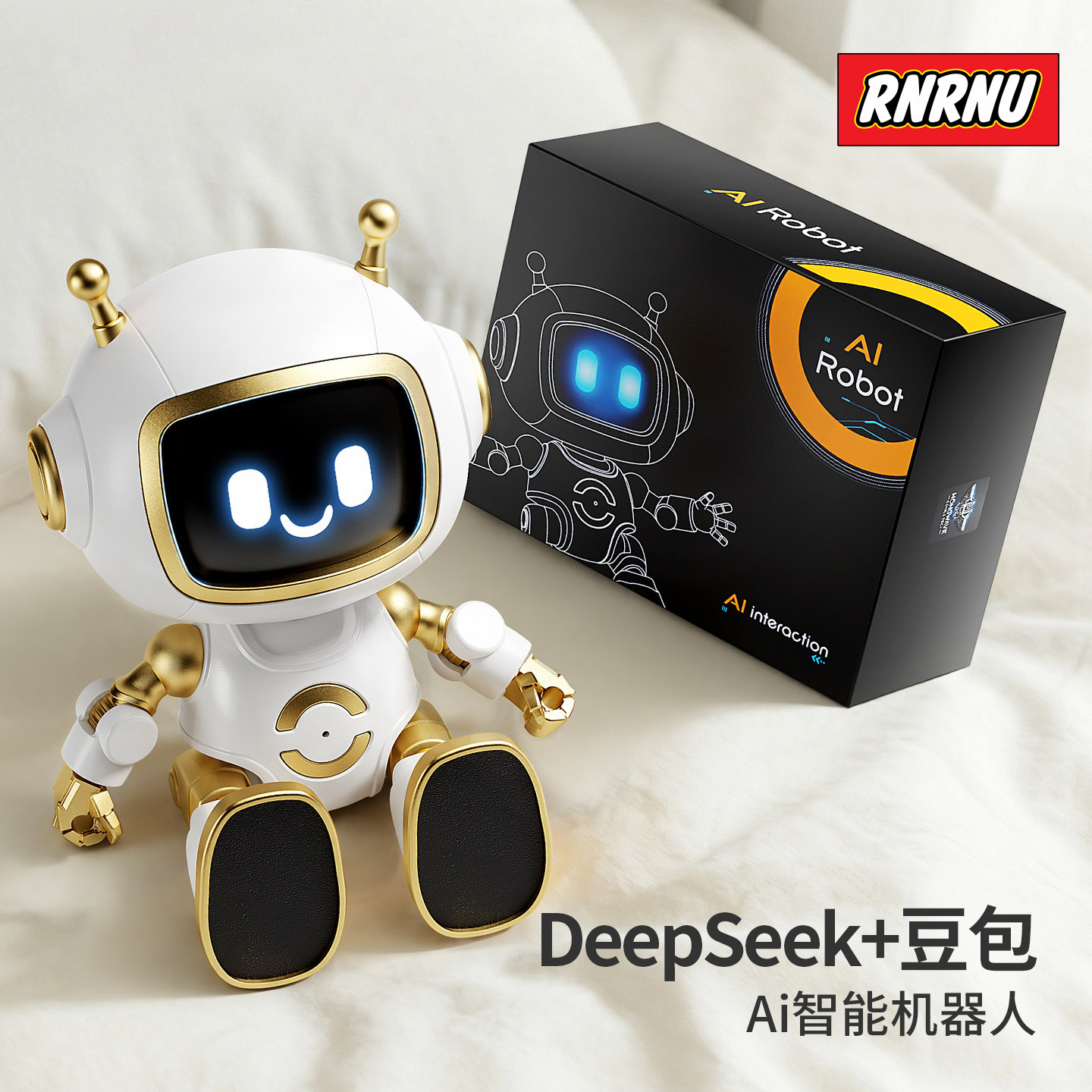 RNRNU新款ai智能机器人豆包千问聊天互动陪伴益智性玩具生日礼物