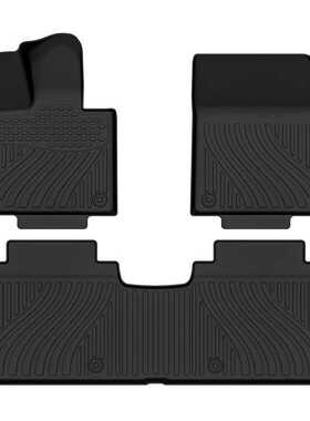 适用于理想L6/L7/L8/L9脚垫纯TPE环保材质汽车脚垫橙色/白色/黑色