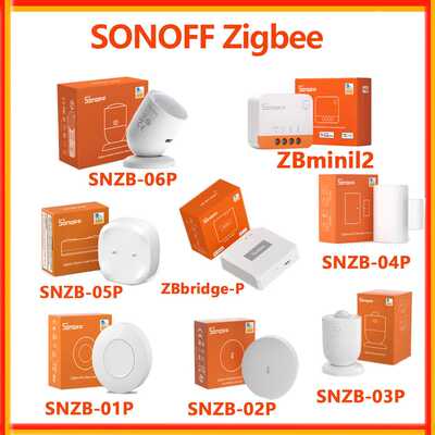 Sonoff Zigbee Bridge-P网关智能开关人体感应门窗温湿度传感器