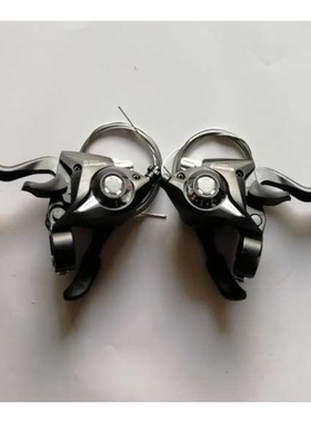 山地车EF51连体指拨闸把一体21速24速7速8变速车 变速闸把 调速器