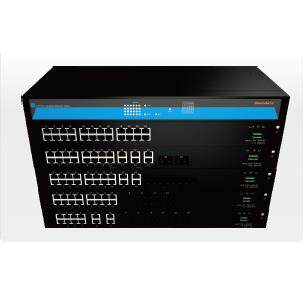 三旺IES1024-2F 12电12光 百兆工业以太网交换机 12光12电 机架式