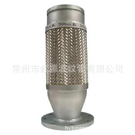不锈钢异径大小头管波纹管金属软管沟槽法兰管端软连接头