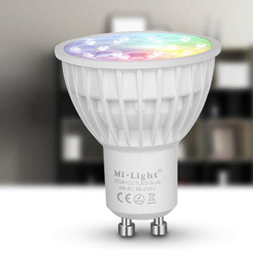 MILIGHT 4W GU10 RGB+CCT LED Spotlight 射灯 灯泡 FUT103