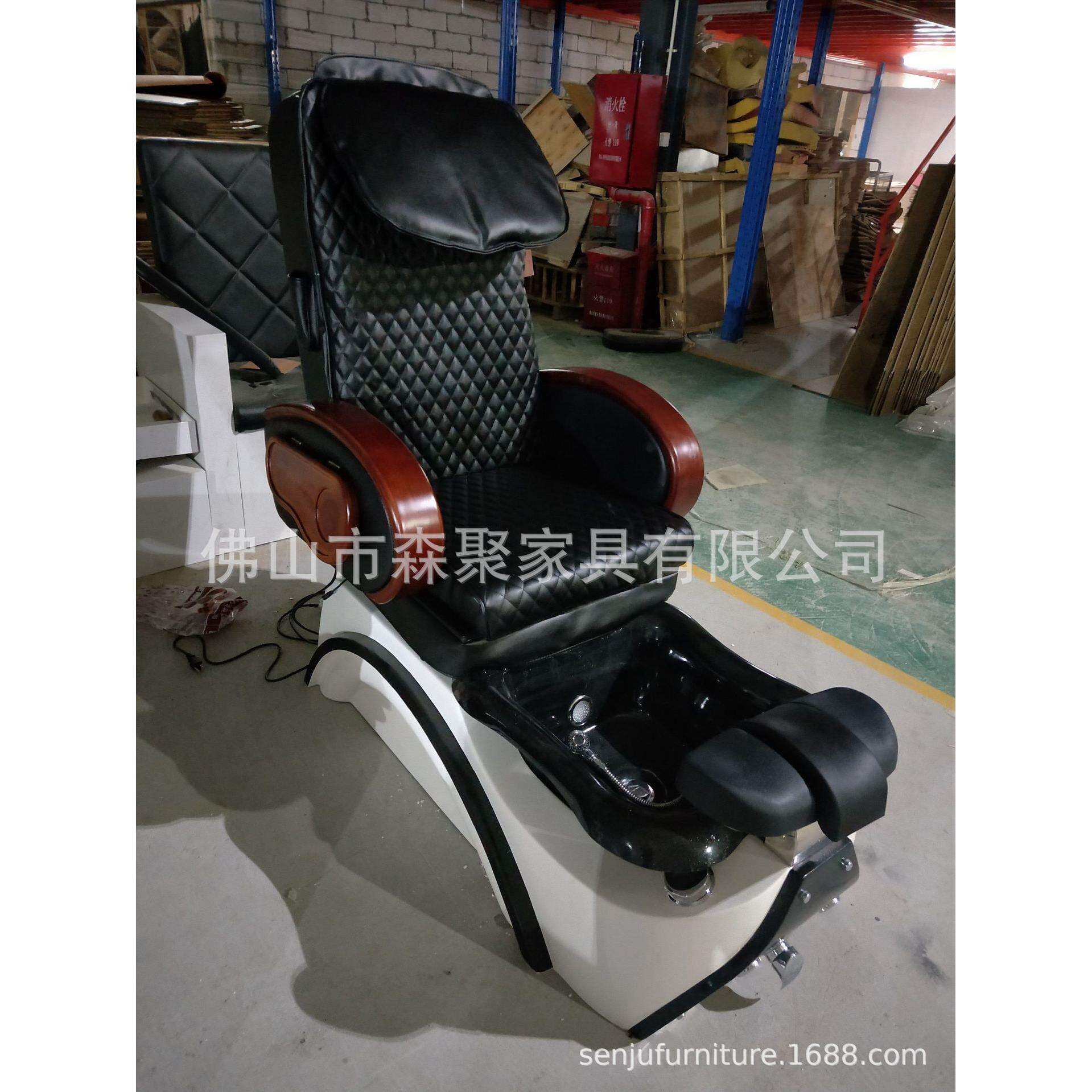 林芝源 电动沐足洗脚沙发椅可躺足浴水疗凳多功能美甲美婕沐足椅
