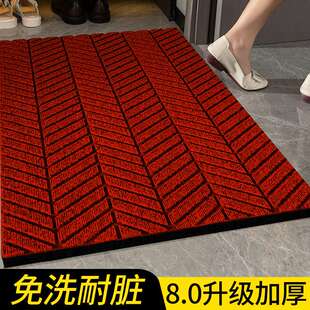 方形入户门地垫吸水波斯地毯防滑耐脏进门家用大门口脚垫玄关垫