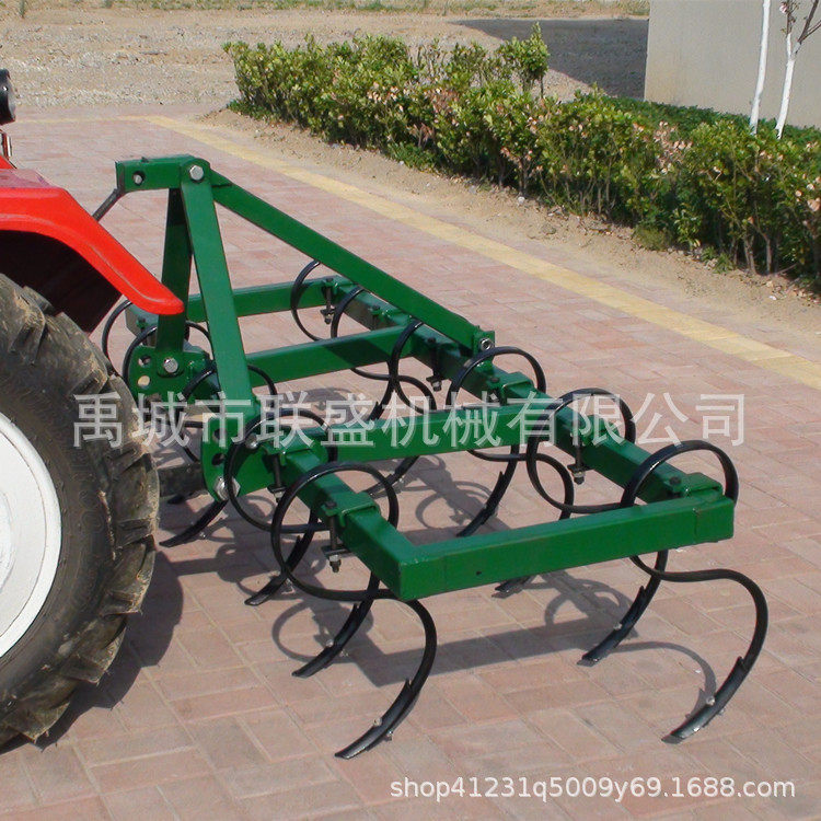 S型弹齿中耕机新式简易中耕除草机犁铲式中耕除草机松土机