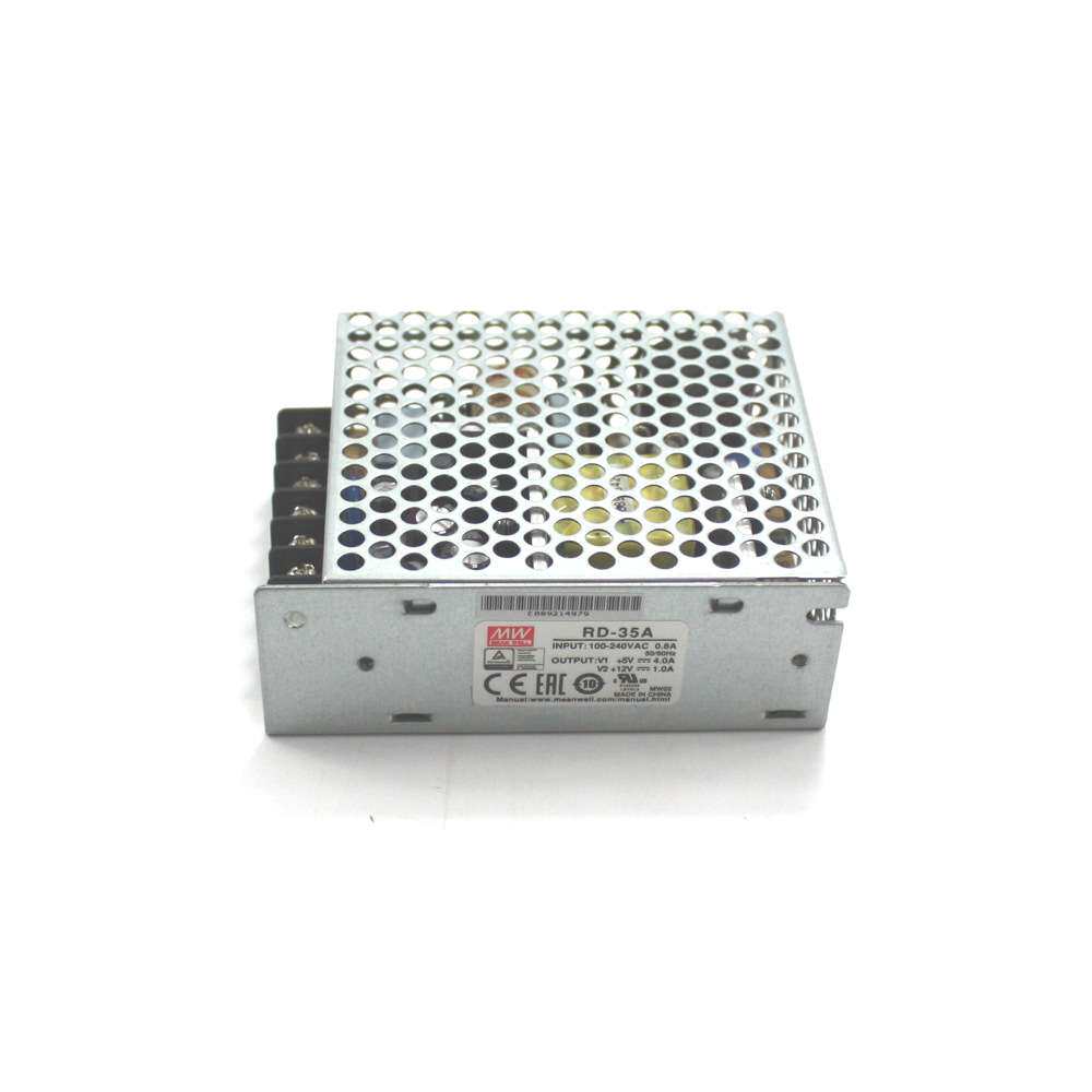 现货RD-35A/35B明纬32-35W双输出开关电源5V/12V/24V直流稳压