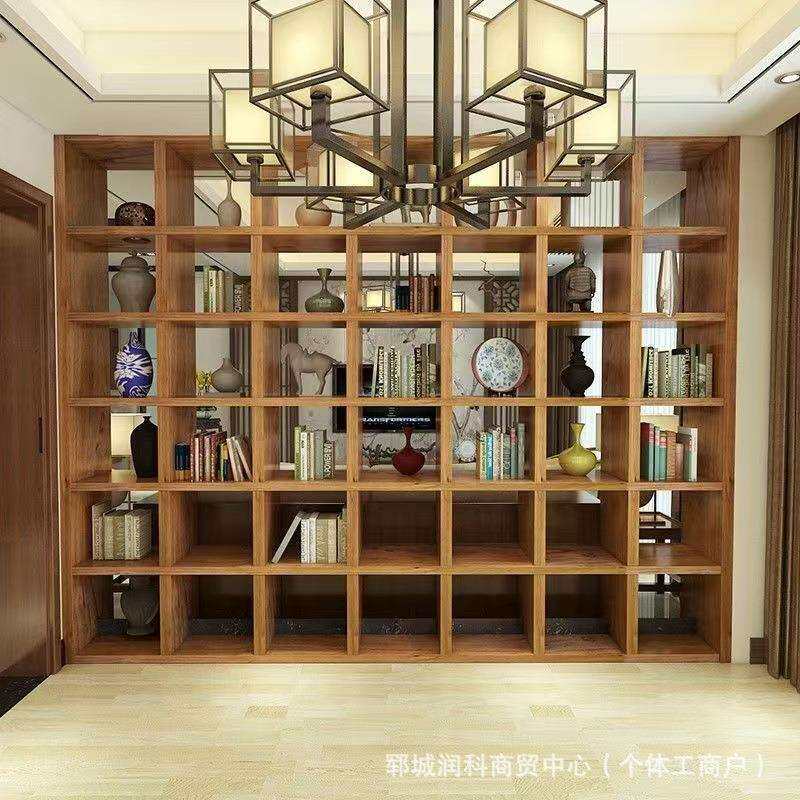 老榆木带抽屉博古架客厅诧寂风家具餐边柜多宝阁杂志瓷器展示架