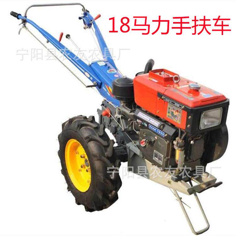 151底盘手扶车拖拉机可配套拖车斗手扶2行玉米精播机手扶耕地机