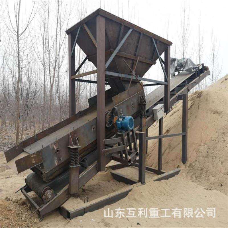 建筑垃圾沙石料筛选机 泥石分离无轴滚筒筛 移动式振动筛沙机