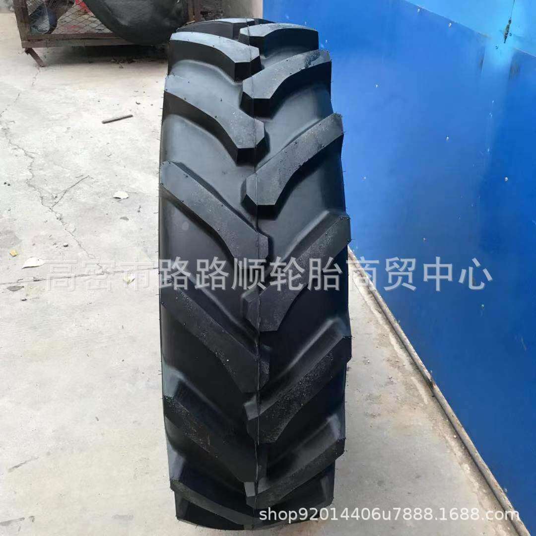 东方红约翰迪尔拖拉机轮胎13.6-24-28-38人字花纹平花轮胎