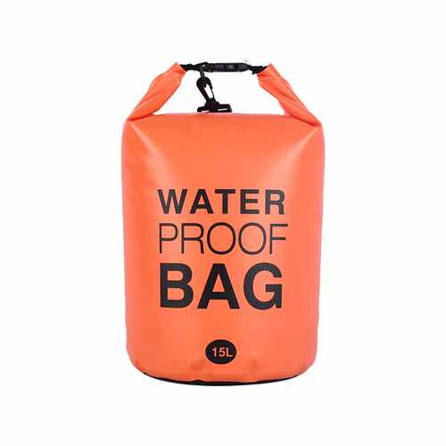 夏季热销户外运动潜水料防水包溯溪漂流15L大容量防水桶袋dry