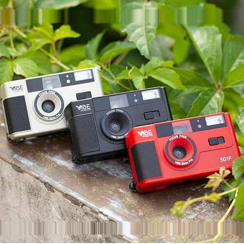 全新德国Vibe胶卷相机501F复古135胶片非一次性傻瓜相机带闪灯
