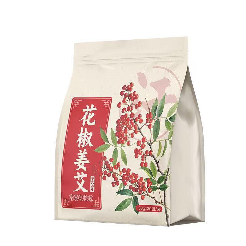 花椒姜艾泡脚包足浴粉包艾草生姜