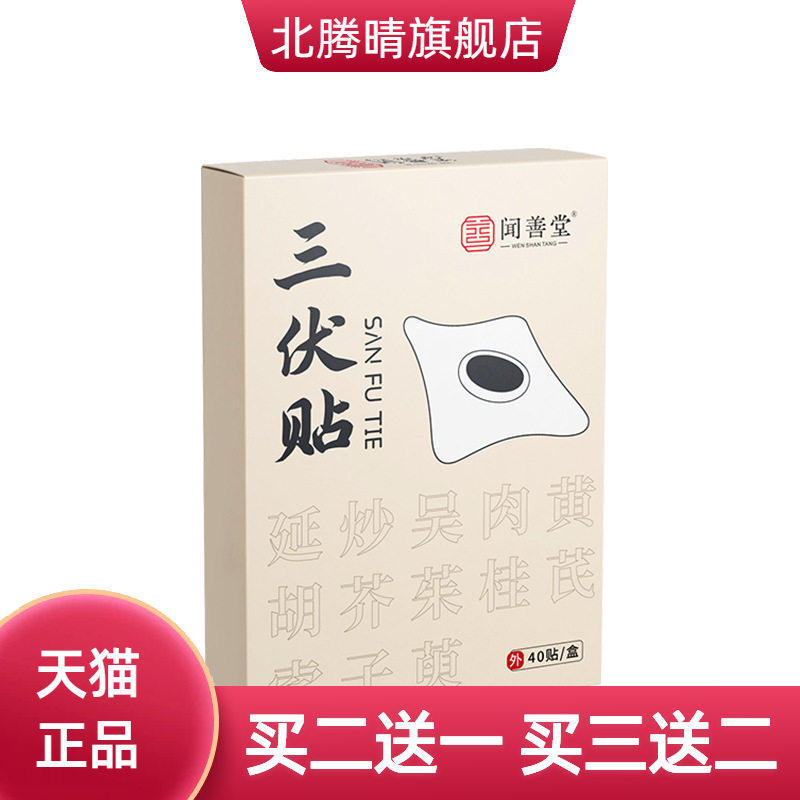 闻善堂艾草三伏贴艾灸自热穴位贴