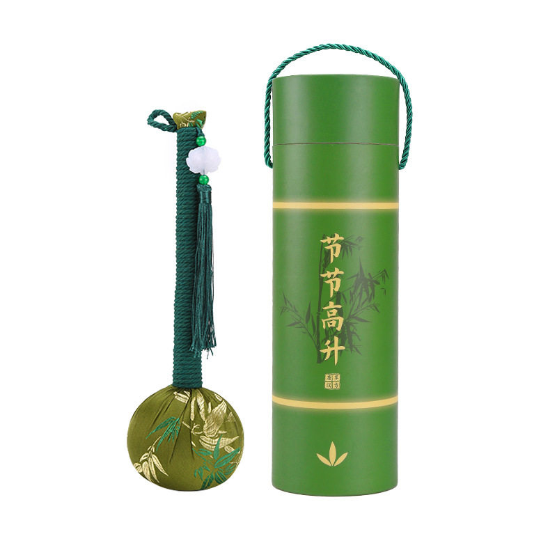 竹叶艾草锤节节高升养生锤经络