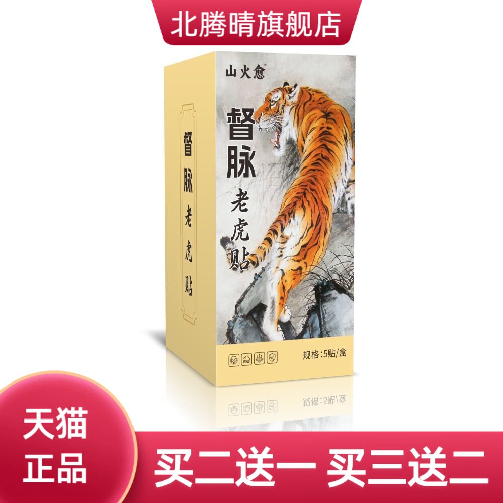 山火愈5贴装龙骨龙灸贴贴凤脉灸