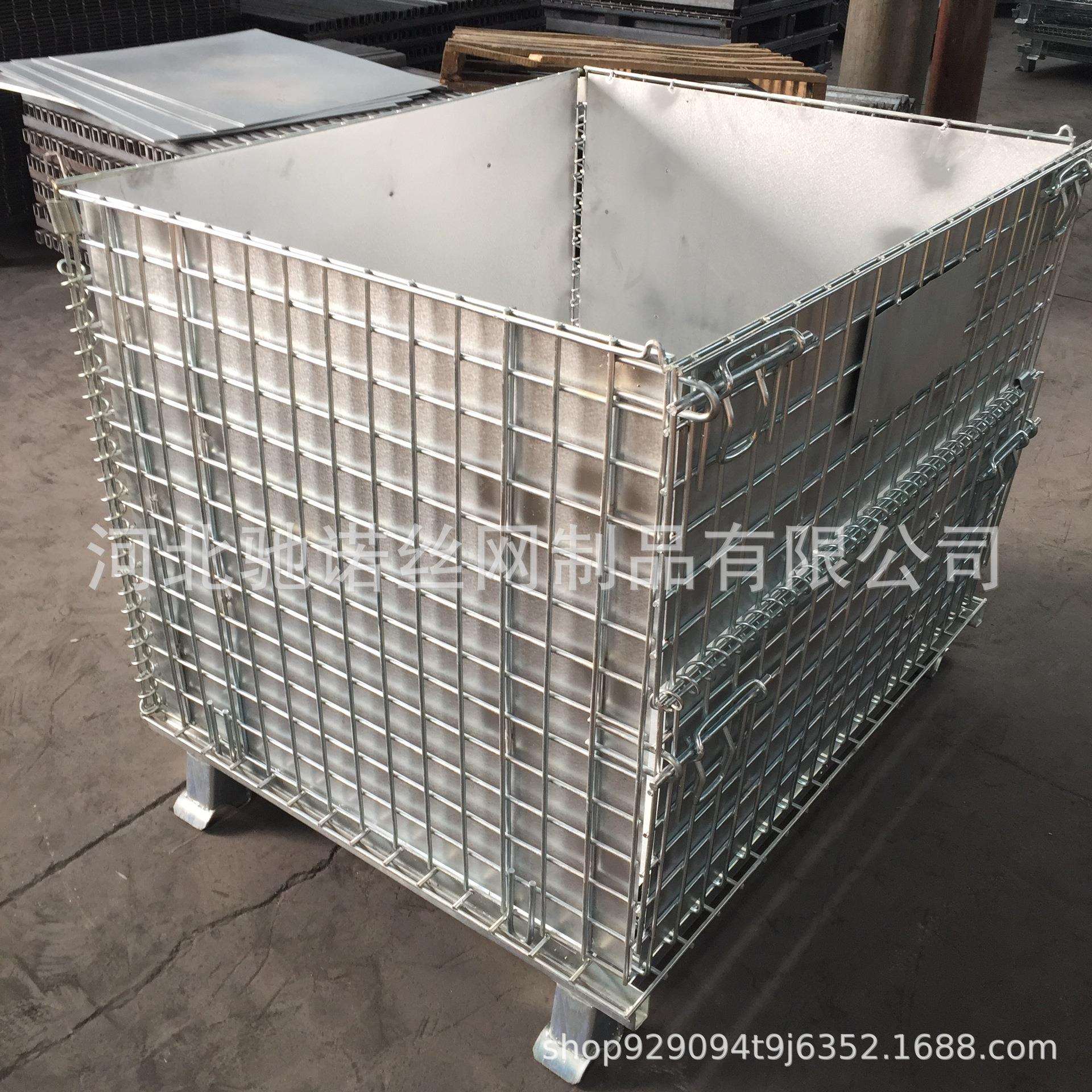 铁板仓储笼铁筐工厂车间汽车配件专用源头工厂图片