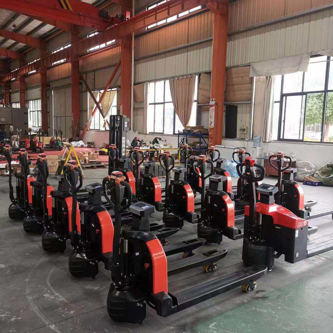 物流仓储全电动叉车秤1.5吨锂电搬运车秤自动行走2000kg电子地牛