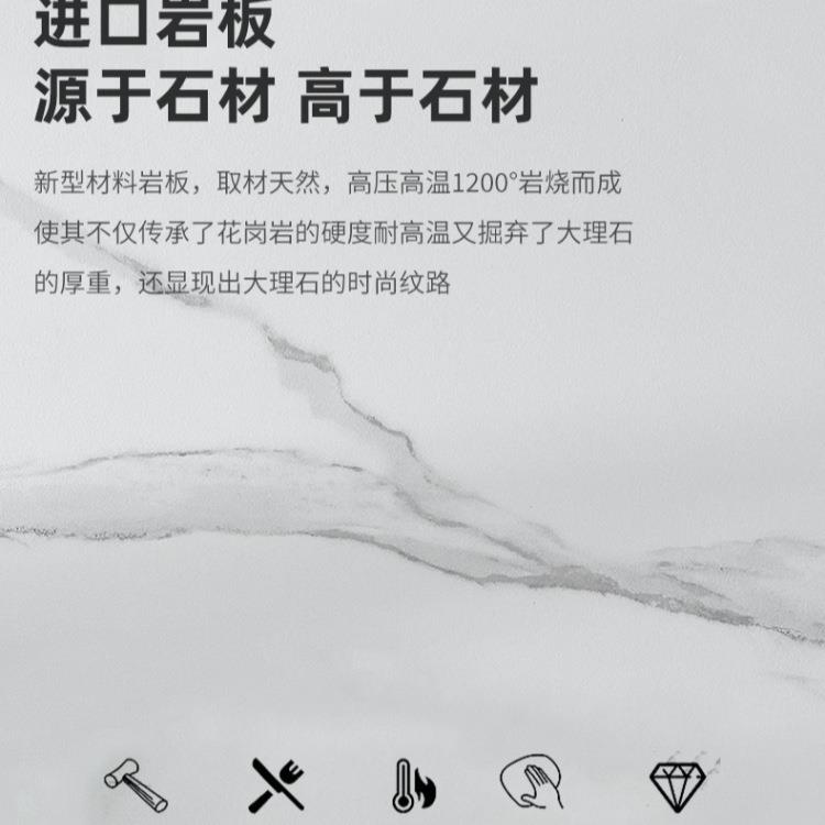 岩板实木电视柜茶几组合小户型客厅2025新款家用可伸缩松木影视M^