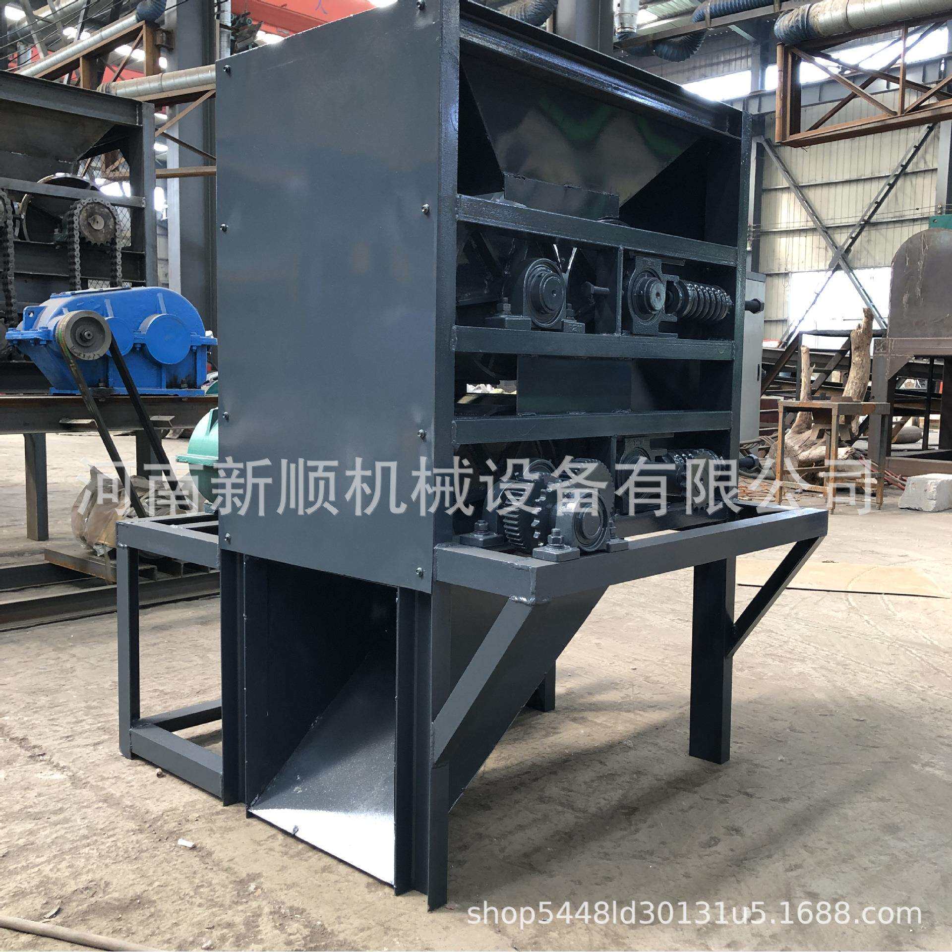 全自动易拉罐压扁机 废旧铁罐塑料瓶挤扁机 啤酒罐铝瓶罐压片机