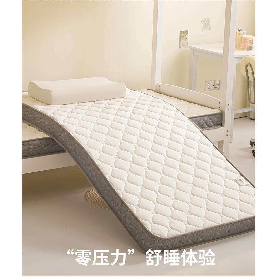 牛奶丝记忆棉床垫软垫家用卧室租房专用榻榻米学生宿舍护脊垫子