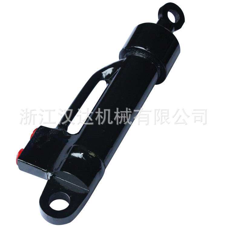浙江厂家热销 耳环液压油缸 HSG25*14*40带杆端轴承工程液压缸