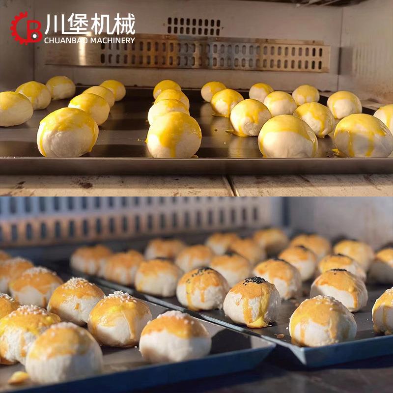 川堡烤箱商用电烤箱2层4盘300°双层同烤烘烤炉食品烘焙设备平炉