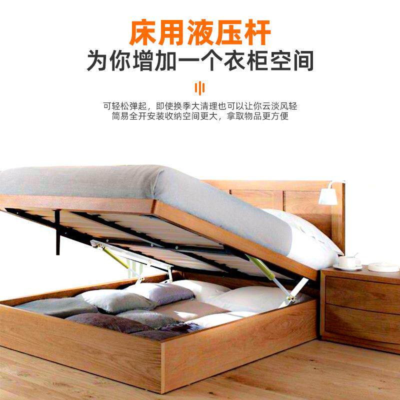 液压撑杆天窗伸缩支撑杆床用重型上翻门气动杆加粗机械工业气弹簧