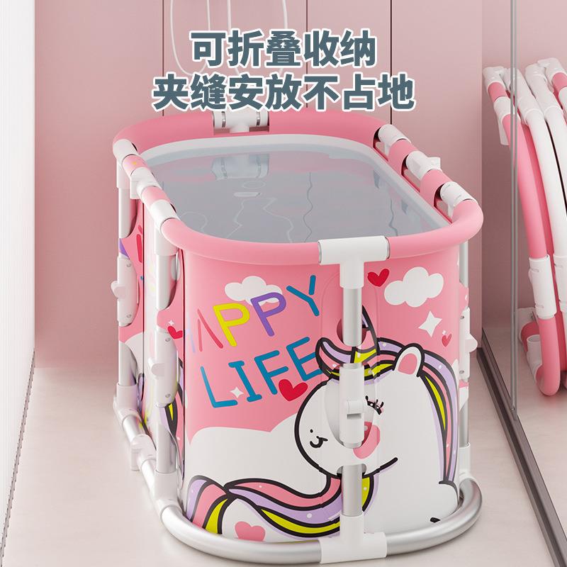 免安装折叠泡澡桶泡澡桶圆形泡澡桶成人浴桶加厚老人浴缸洗澡神器