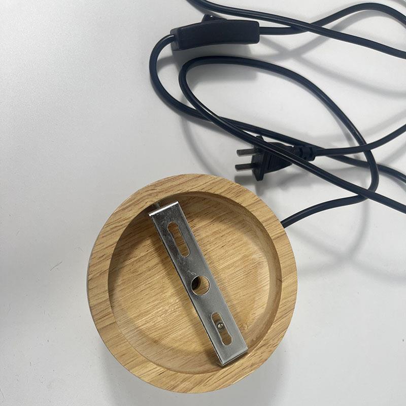 带线灯座简易台灯E27灯头LED灯泡底座客厅开关控制装配件小夜灯图片