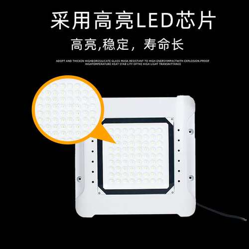 LED修本户外天棚灯仓库加油站车间高棚灯防腐耐高温防爆油站灯
