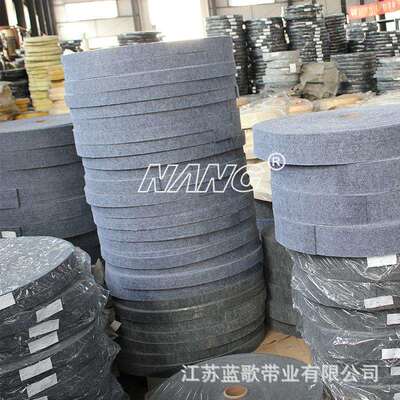 青岛聊城广州福建灰毛毡纺织配件防滑摩擦带毛毡卷皮片梭机毛毡带