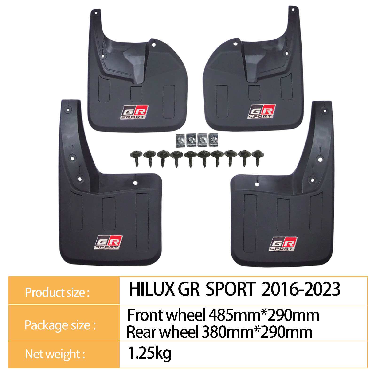适用于海拉克斯HILUX GR  SPORT2016-2023外