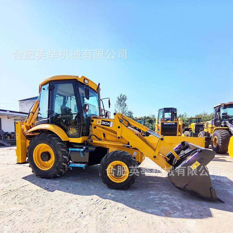 外贸直售JCB3CX两头忙反铲装载机多功能铲斗铲车挖掘机两用一体机