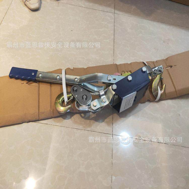 万亿国债牵拉器货物起重电力收紧器棘轮式双钩钢丝紧线器
